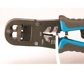 Engastador de carraca para terminales de red Alyco